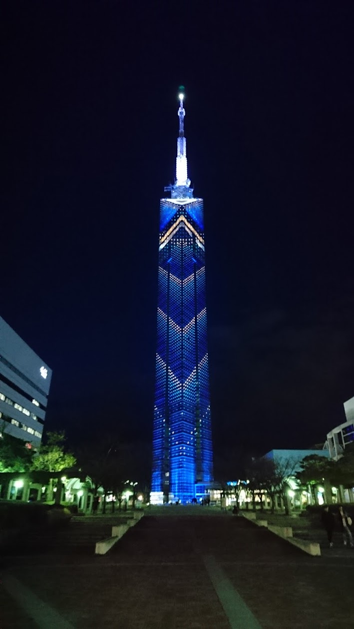 福岡タワーの夜景